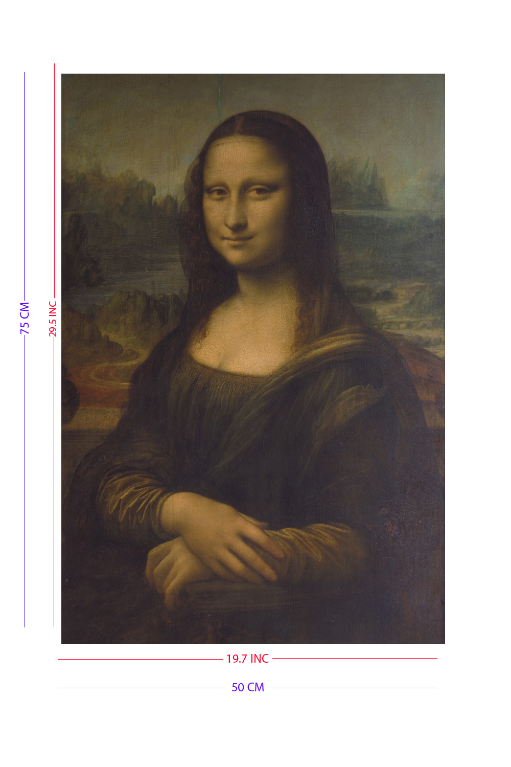 Rompecabezas WuundenToy 1,000 Piezas, La Monalisa, Puzzles para Adultos, Niños y Adolescentes, Calidad Premium, Perfecto para Adorno de Interiores, Ideal para Regalo