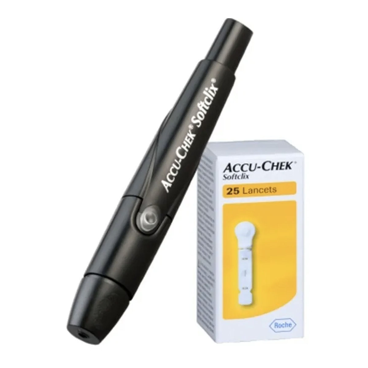  Puncionador Lancetero Accu-chek Con 25 Lancetas