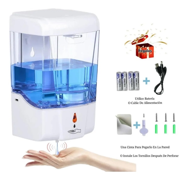 Dispensador Automático Despachador Gel Jabón Antibacteriano