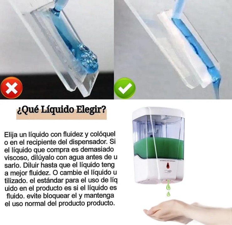 Dispensador Automático Despachador Gel Jabón Antibacteriano