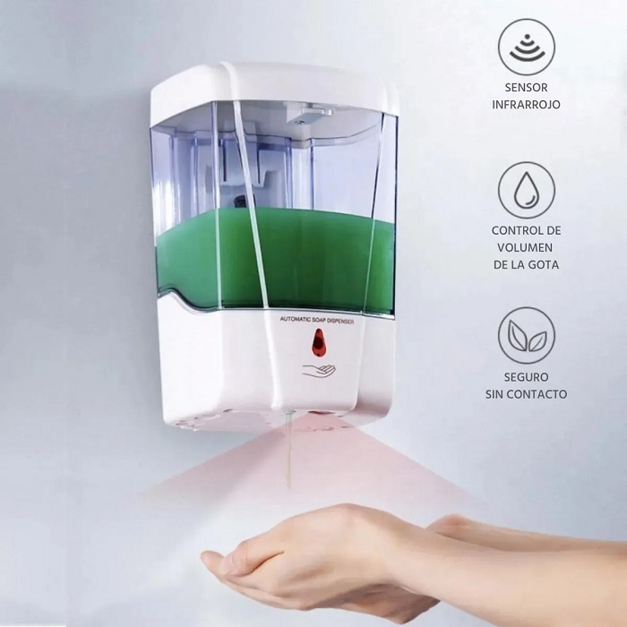 Dispensador Automático Despachador Gel Jabón Antibacteriano