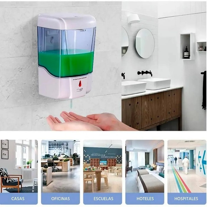 Dispensador Automático Despachador Gel Jabón Antibacteriano