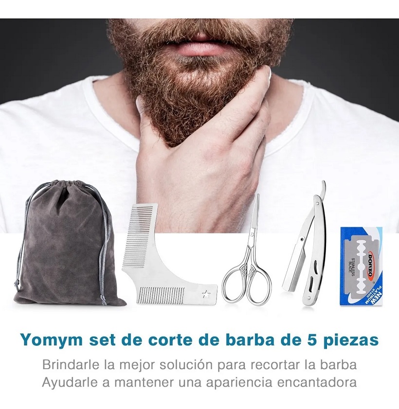  Kit Barba Cuidado Para Herramientas 5 Pzas