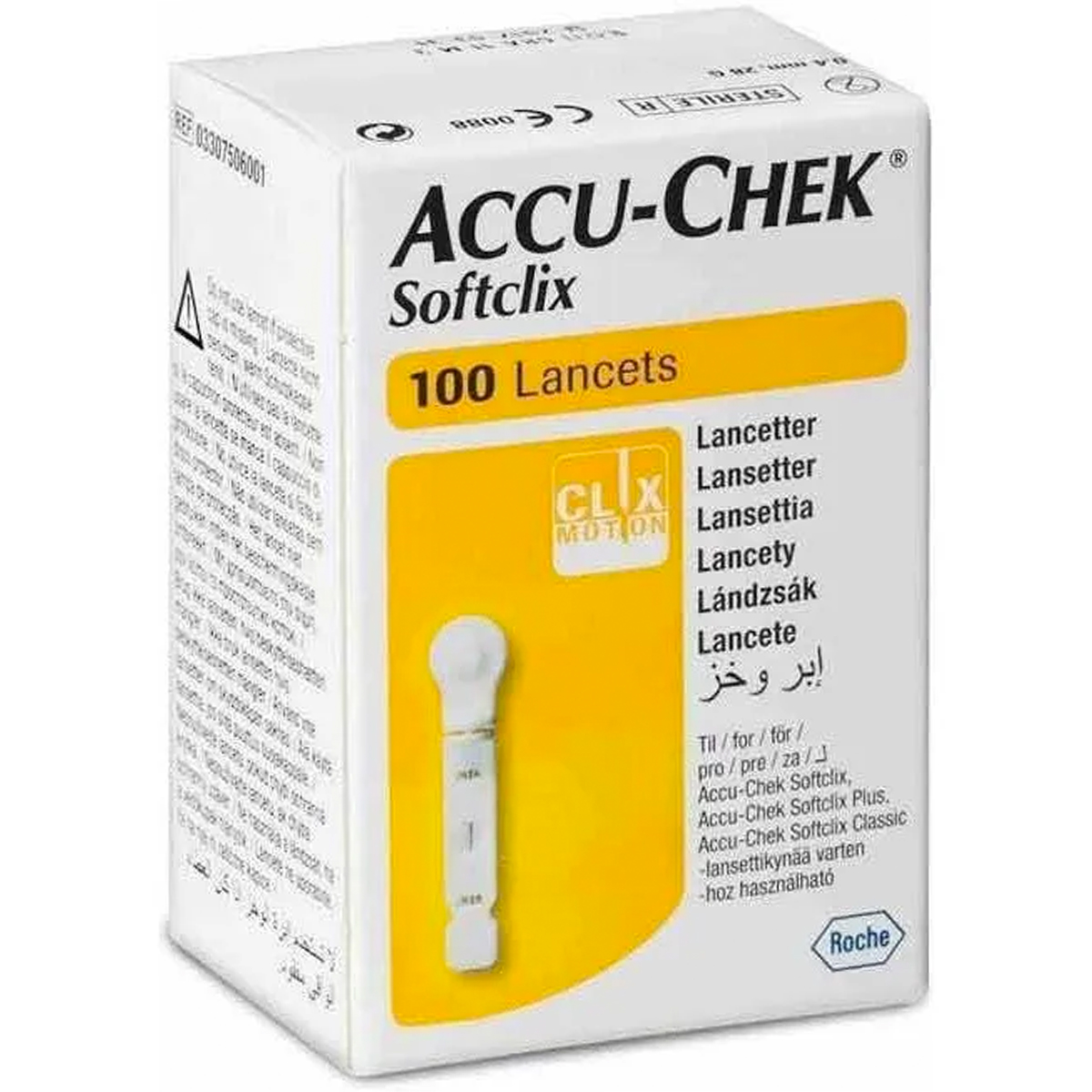 Lancetas Accu-chek Softclix Caja Con 100 Lancetas