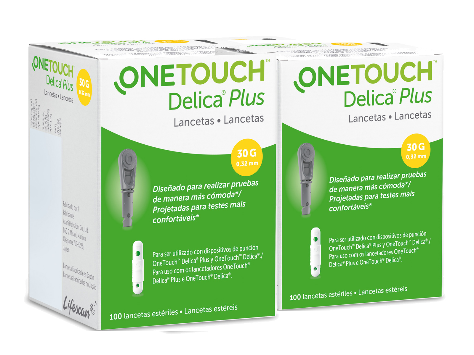 Lancetas One Touch Delica Paquete Con 200 Lancetas