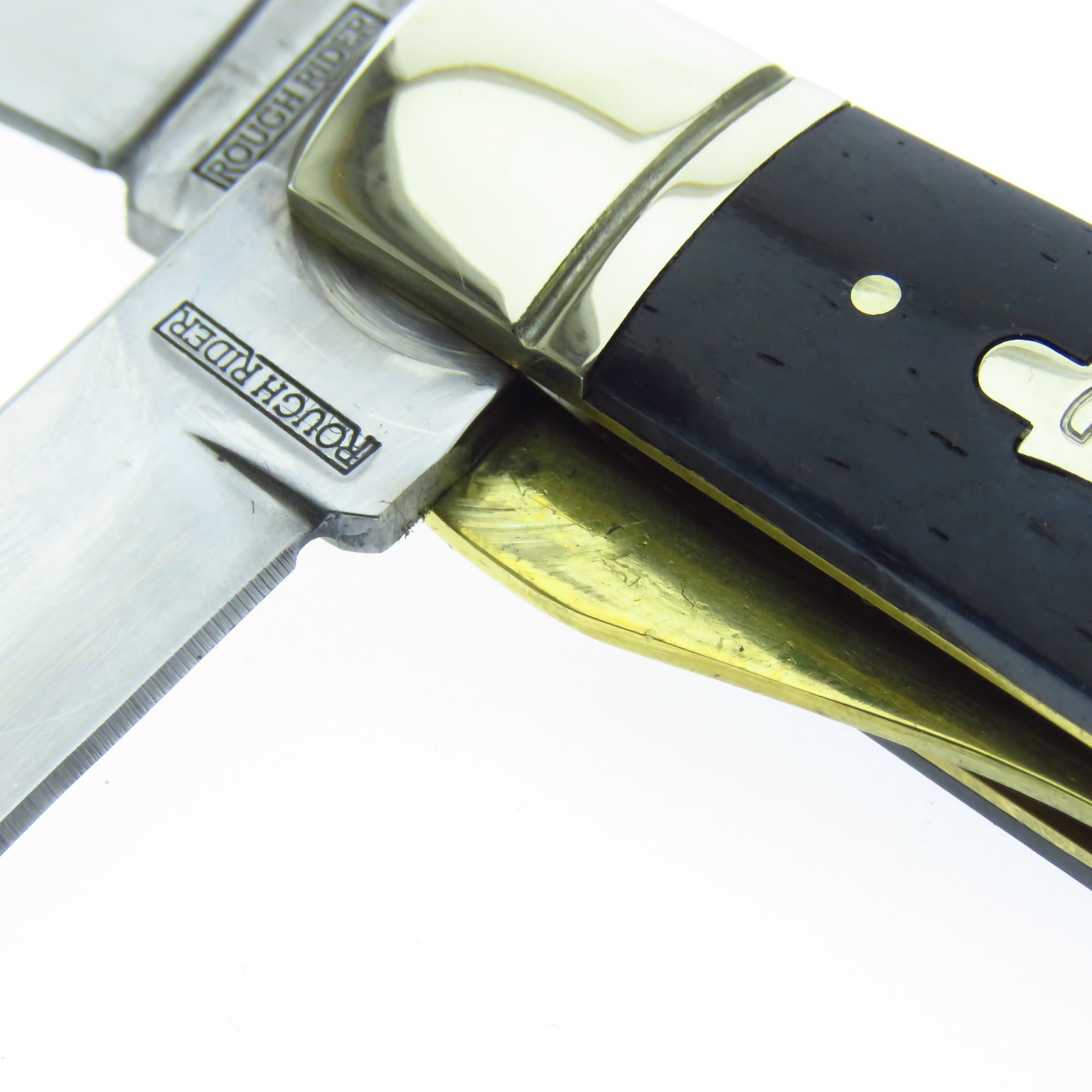 Rr1138 Rough Ryder Navja De Electricista Cuerno Con Arillo.