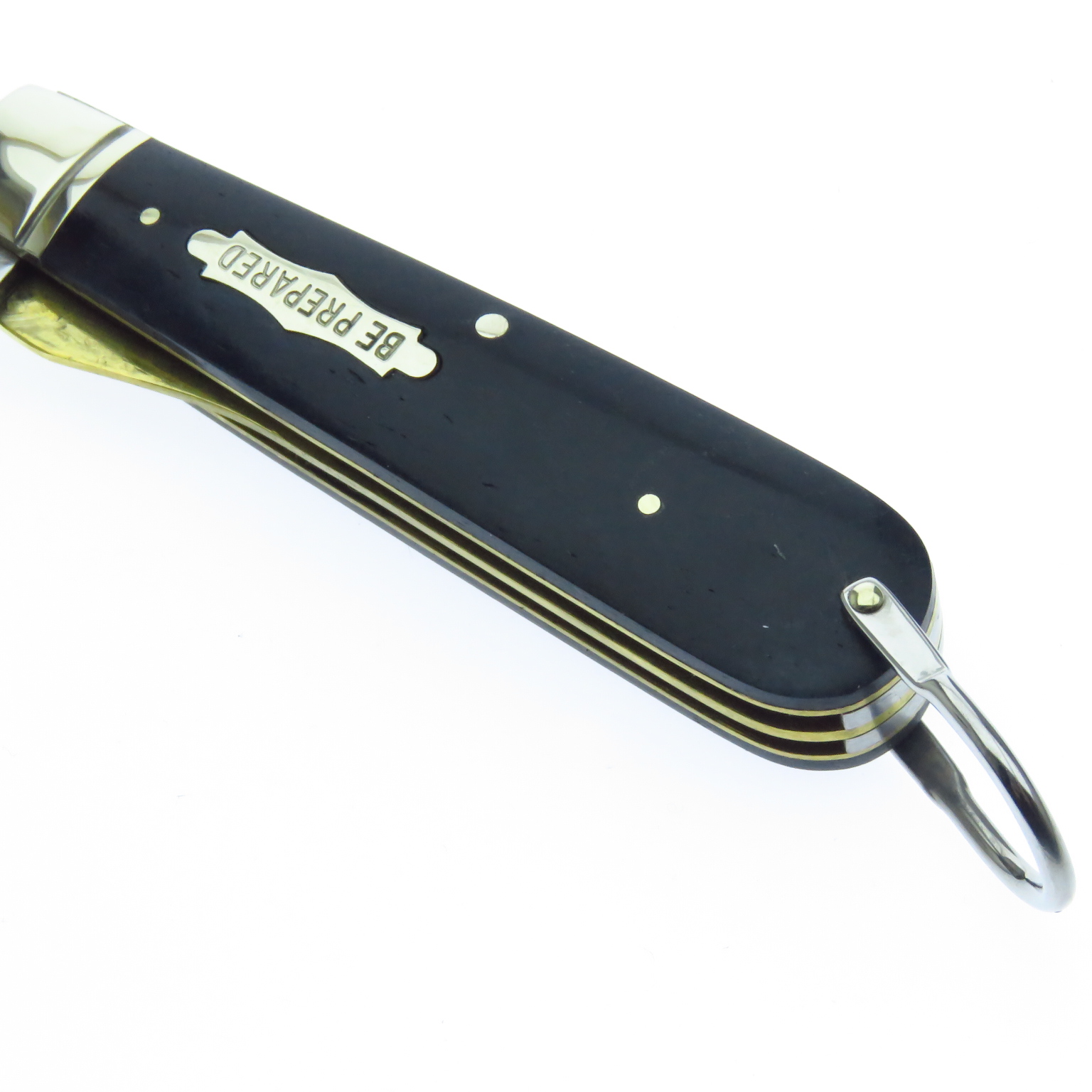 Rr1138 Rough Ryder Navja De Electricista Cuerno Con Arillo.