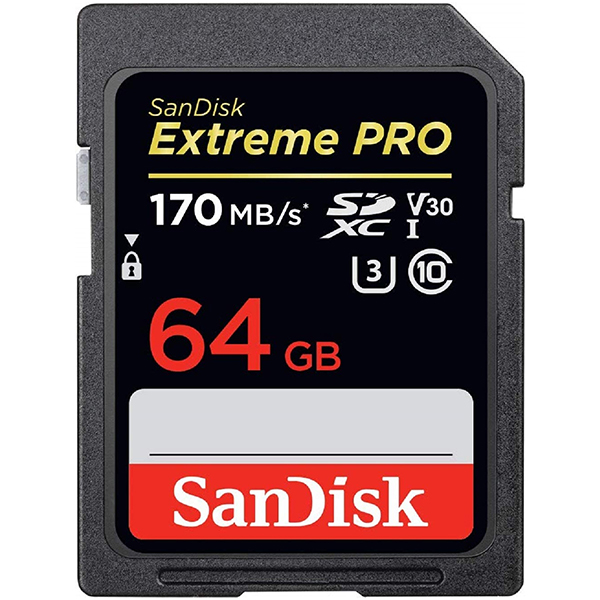 Tarjeta SD 64GB SANDISK Extreme PRO SDSDXXY-064G-GN4IN