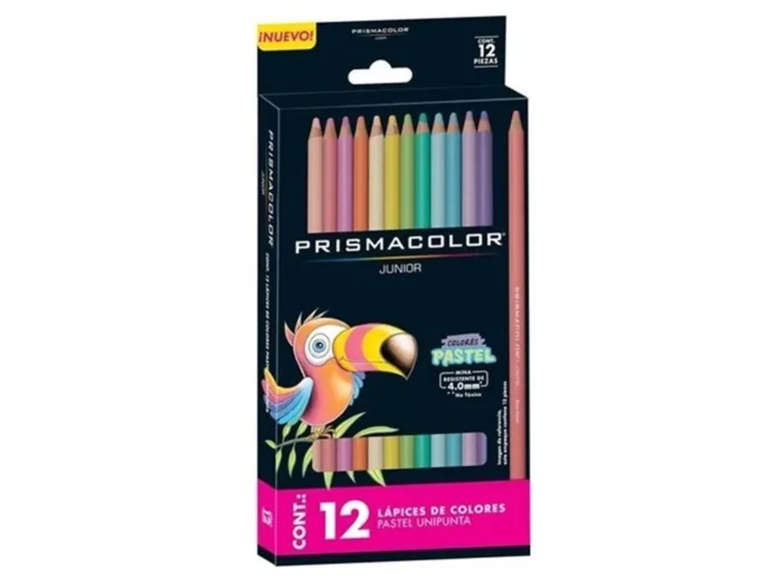 Colores Prismacolor Junior Largos 12 Pastel