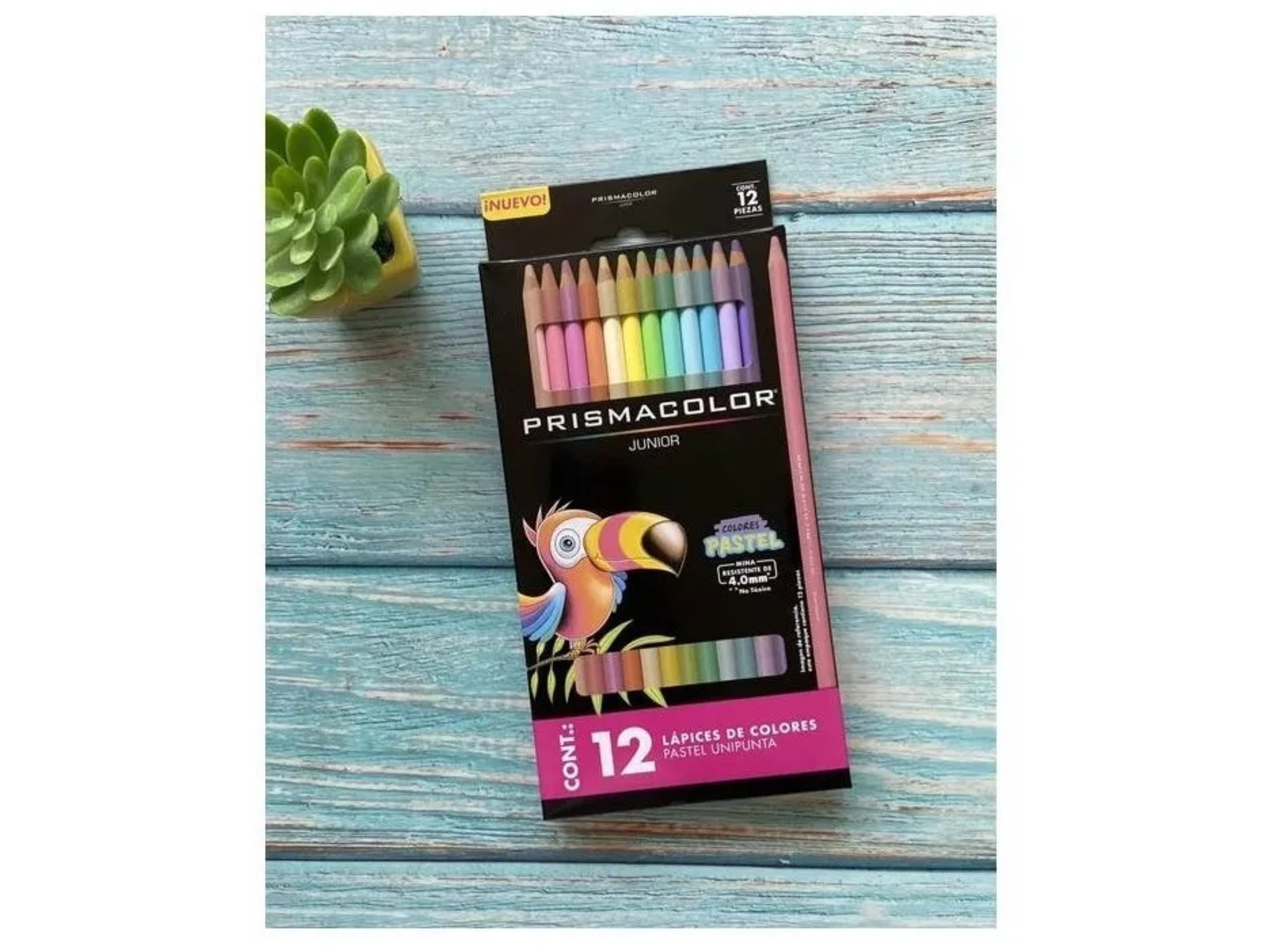Colores Prismacolor Junior Largos 12 Pastel