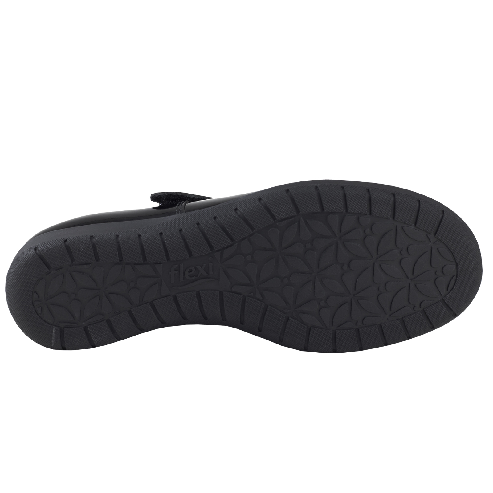 ZAPATO ESCOLAR DE CHAROL FLEXI PARA NIÑAS 35802 NEGRO ORIGINAL