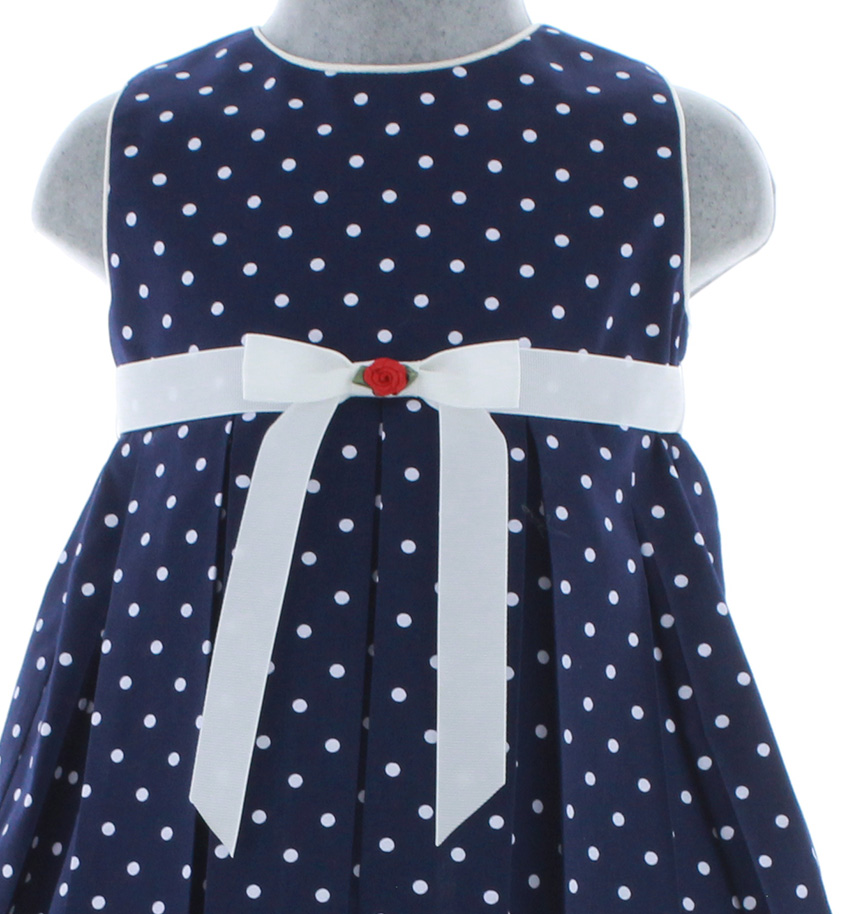 Vestido para Niña Pequeña 2887 1 a 5 años.