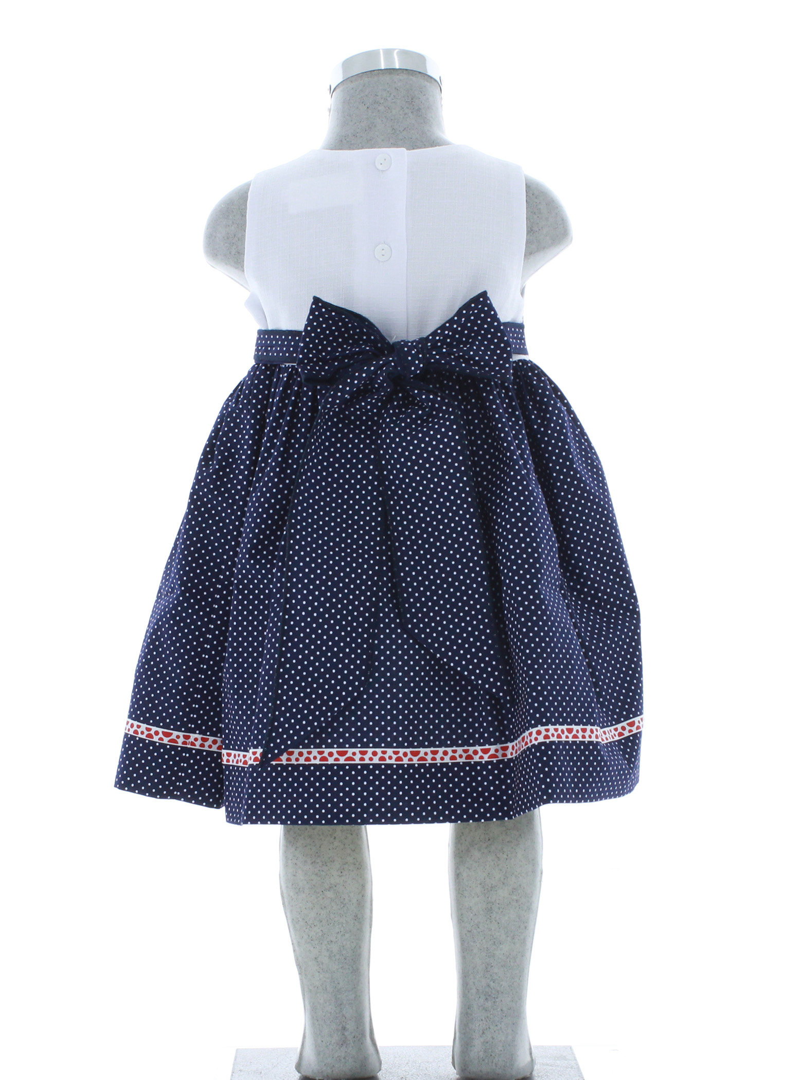 Vestido para Niña Pequeña 2889 1 a 5 años.
