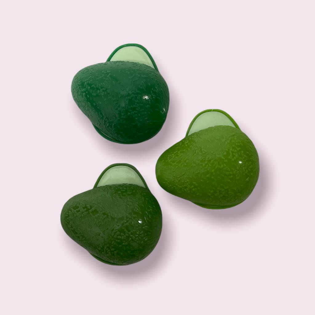 Caja Con 12 Bálsamos Labial Hidratante Nutritivo En Forma De Aguacate