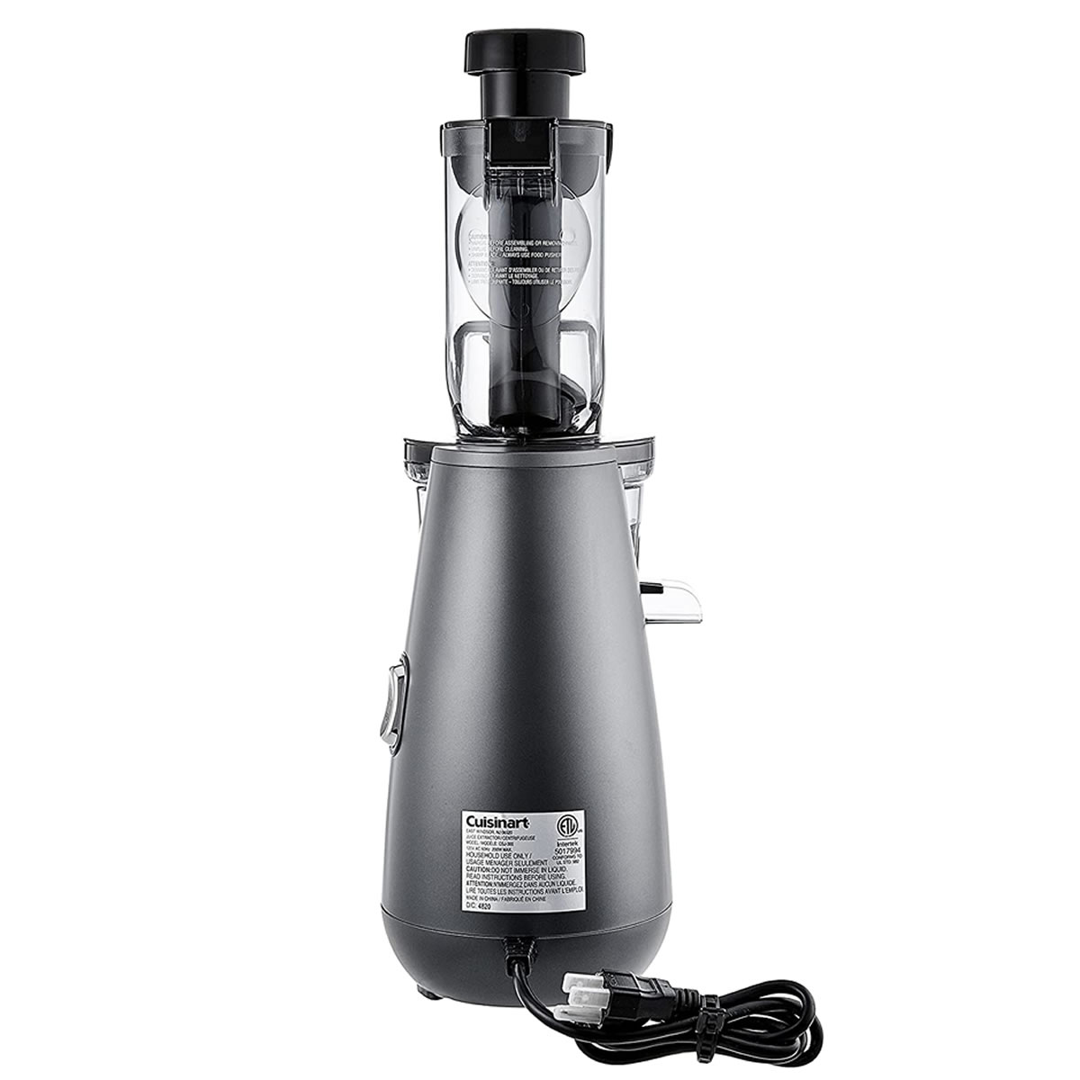 Extractor de Jugos Slow Juicer 200 W Cuisinart CSJ-300 CST