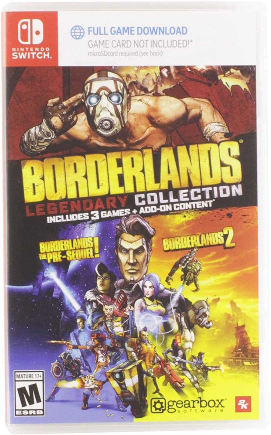 BORDERLANDS TRIPLE PACK SWITCH