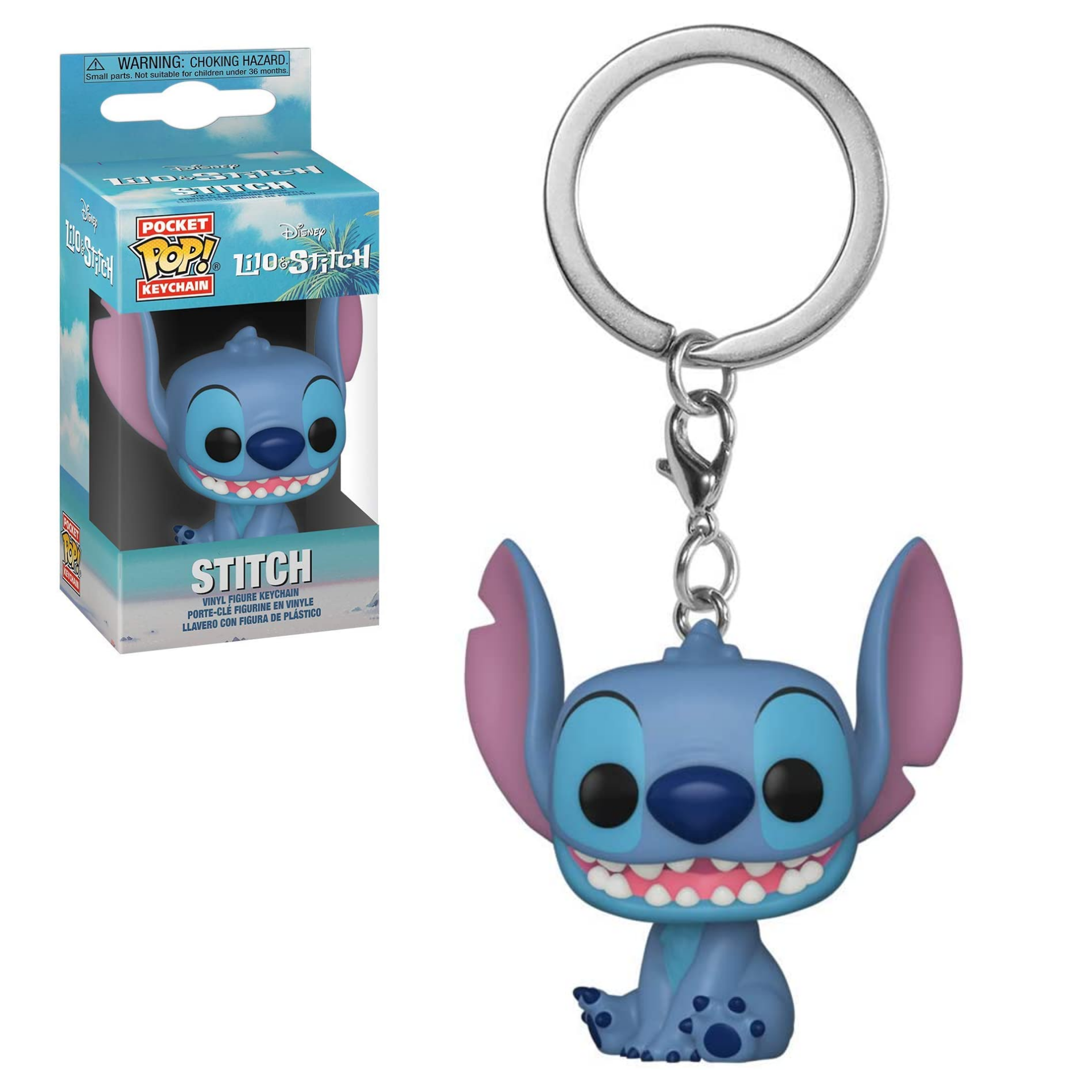 Funko Pocket Llavero Stitch Pop Keychain Disney