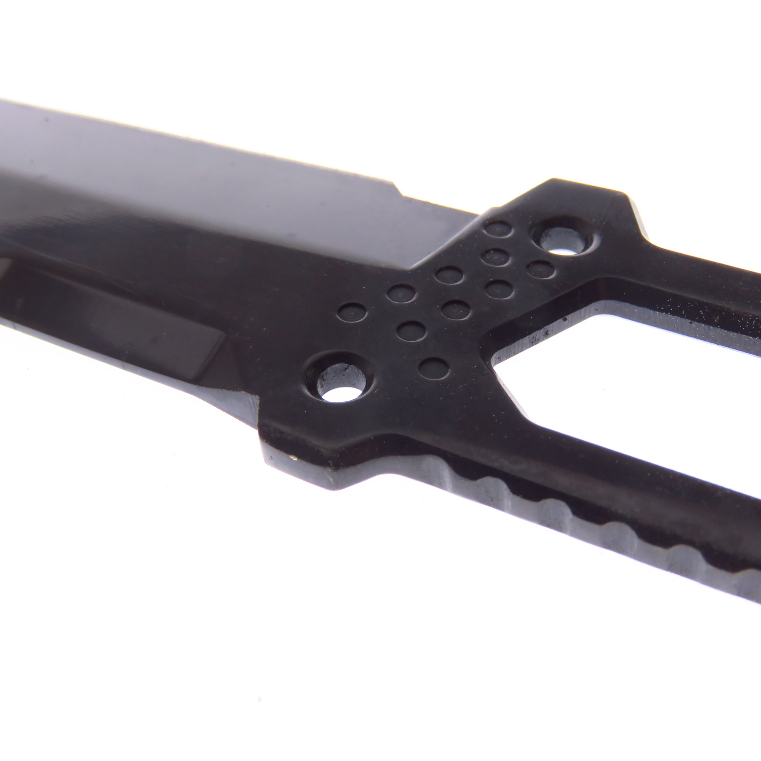 Mf1 Mantis Pry Bar Cuchillo Punta Tanto Plano Con Funda