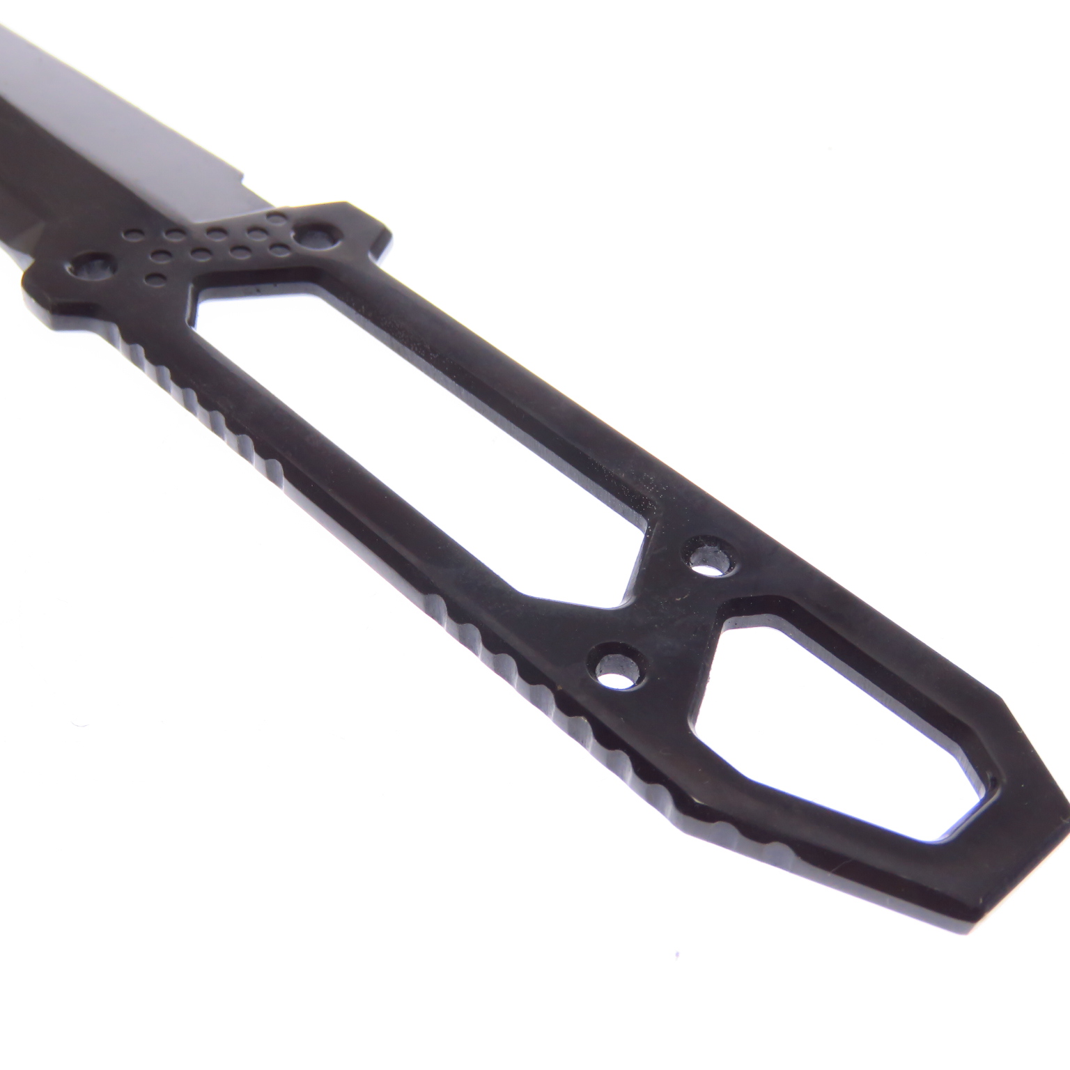 Mf1 Mantis Pry Bar Cuchillo Punta Tanto Plano Con Funda