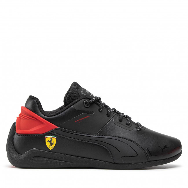 Tenis Puma Scuderia Ferrari Drift Cat Delta Motorsport Shoes 306896 01 Color Negro Con Rojo Para