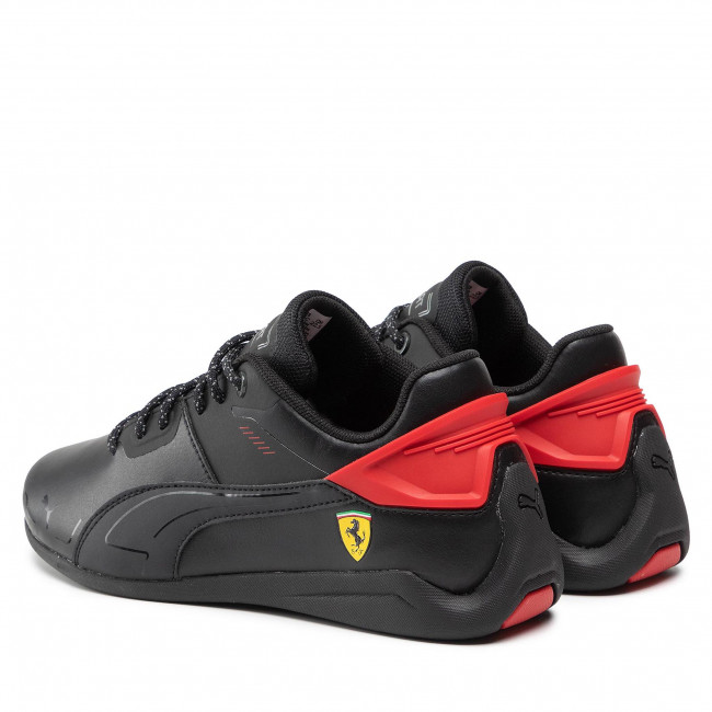 Tenis Puma Scuderia Ferrari Drift Cat Delta Motorsport Shoes 306896 01 Color Negro Con Rojo Para