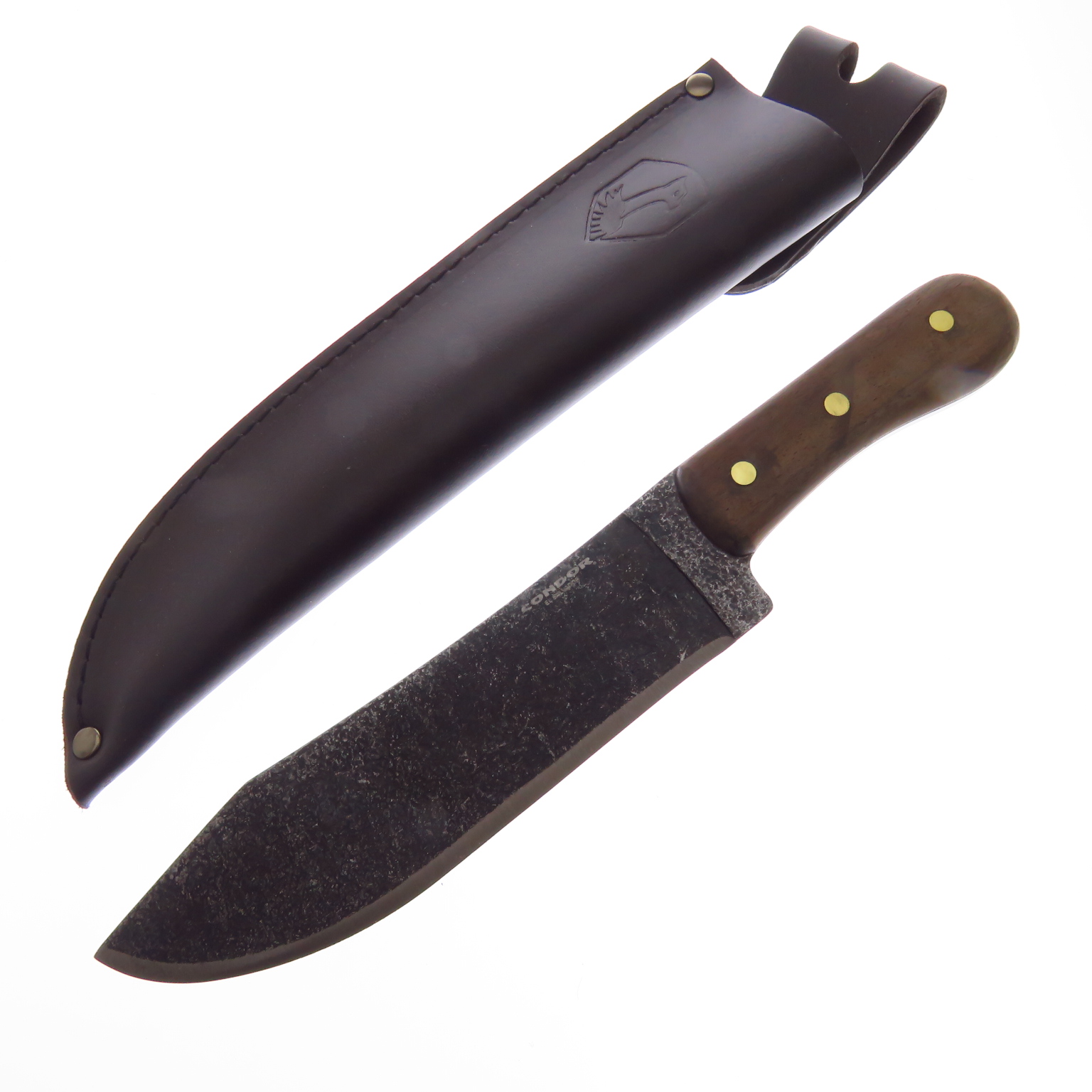 Ctk24094Hc Condor Hudson Bay Knife Cuchillo Filo Plano Con Funda De Piel