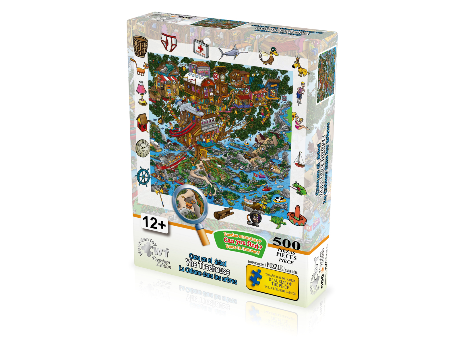 Rompecabezas WuundenToy 500 Piezas, Casa En El Arbol, Puzzles para Adultos, Niños y Adolescentes, Calidad Premium, Perfecto para Adorno de Interiores, Ideal para Regalo