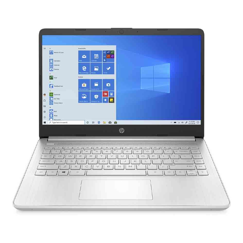 HP Laptop 14 AMD Athlon Silver 3050U 4 GB DDR4-2400 RAM 128 GB SATA 3 TLC SSD Windows10 Home Plateado