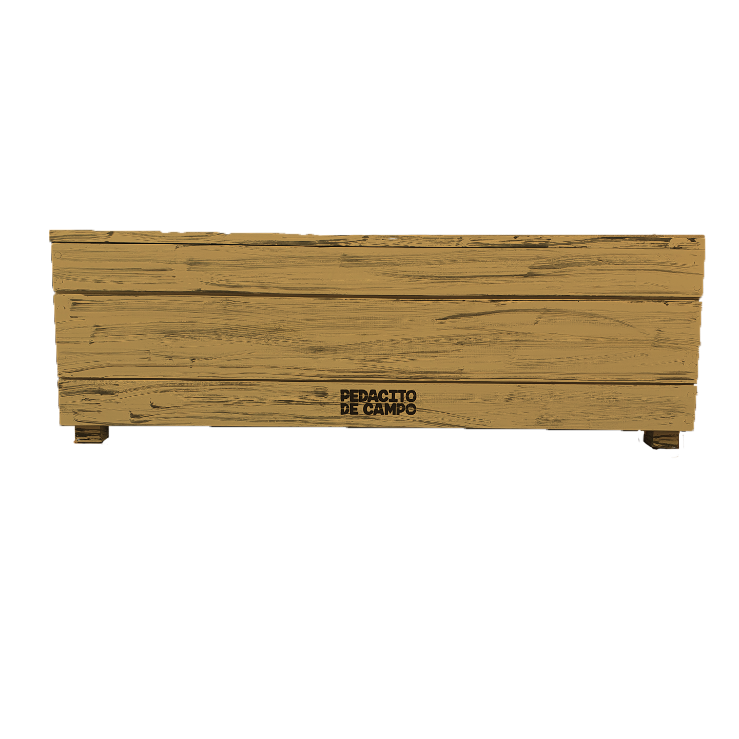 Huerto Bajo Madera 30x120 Pedacito De Campo Semillas/plantas Natural 