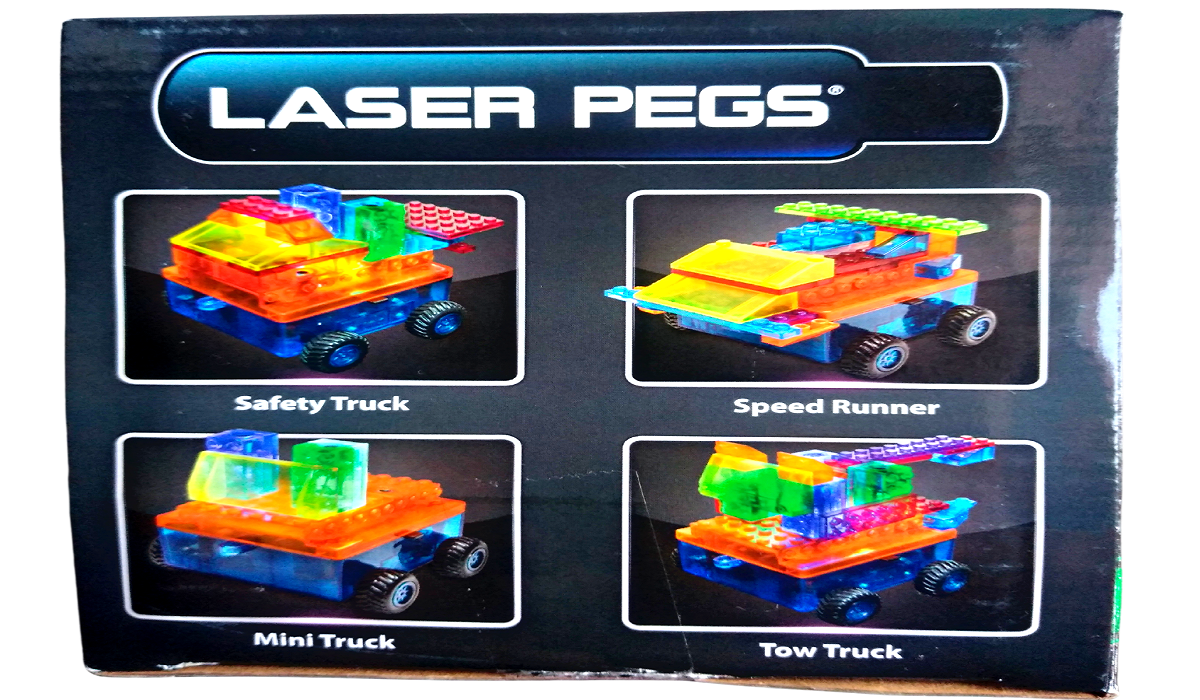 Carro De Bloques Runner Laser Pegs 8 En 1 Con 29pz