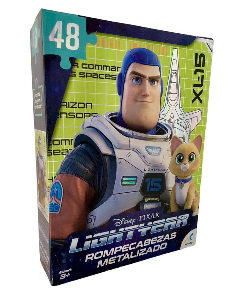 Rompecabezas  Foil Buzz Lightyear  Metalizado Caja Subliminada 48 Piezas Novelty