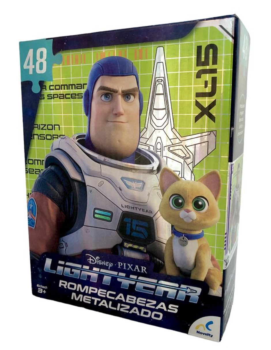Rompecabezas  Foil Buzz Lightyear  Metalizado Caja Subliminada 48 Piezas Novelty