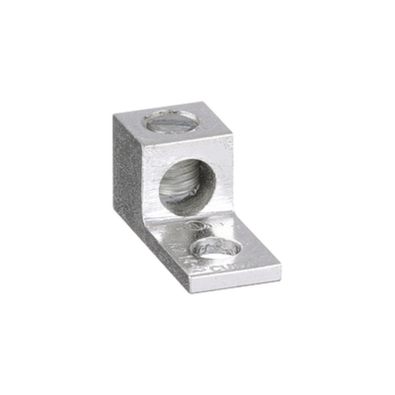 Conector Mecánico de Aluminio, de Un Orificio y Un Barril, para Cable de 14 a 2 AWG