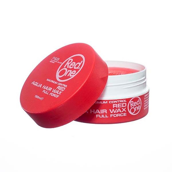 Cera para Peinar Red One Maximo Control Cera Fijadora para Cabello Rojo 150 ml