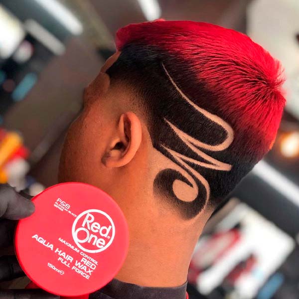 Cera para Peinar Red One Maximo Control Cera Fijadora para Cabello Rojo 150 ml