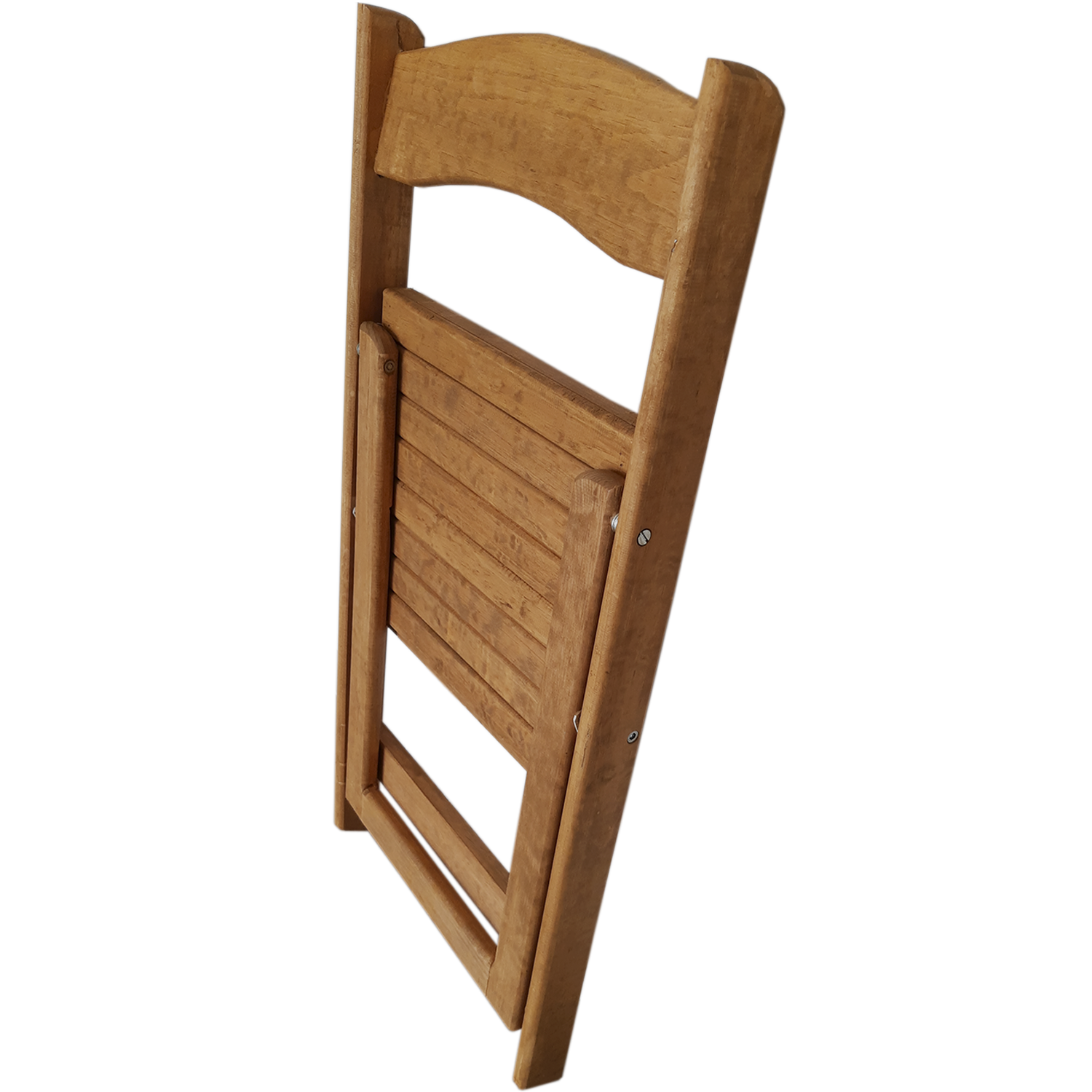 SILLA PLEGABLE DE MADERA- MODELO DEL BOSQUE. ESTILO CAMPESTRE, PARA EXTERIOR.