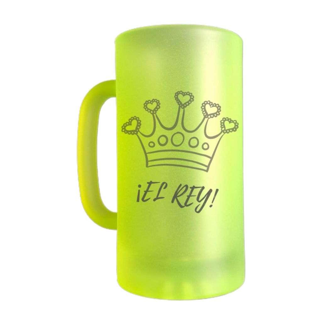 TARRO CERVECERO COLORES NENÓN PARA SUBLIMACIÓN 15 OZ C 12 PZ