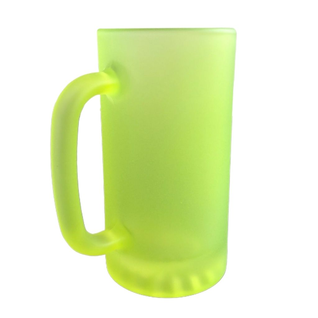 TARRO CERVECERO COLORES NENÓN PARA SUBLIMACIÓN 15 OZ C 12 PZ