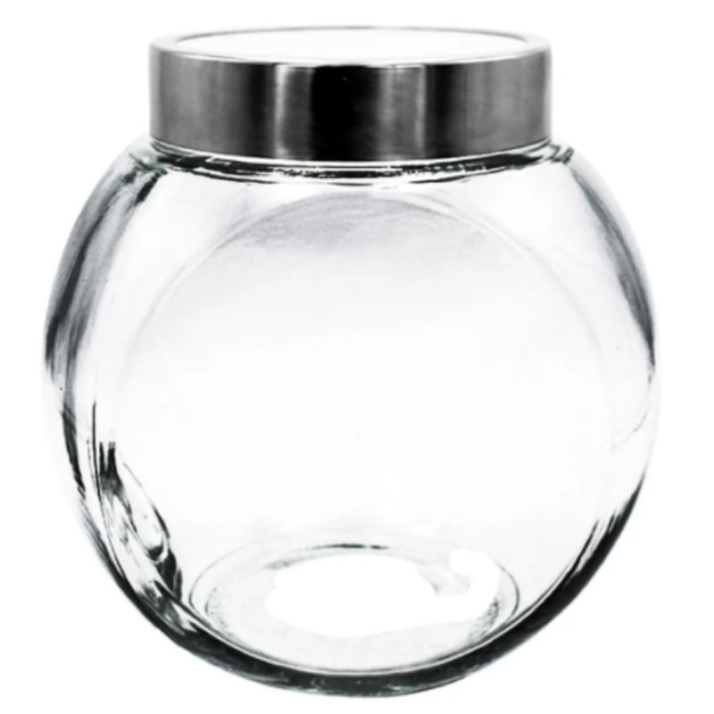 Top Choice 2415-3128 6 Frascos De Vidrio con Tapa Almacenamiento Mason Jar 2.2 Litros