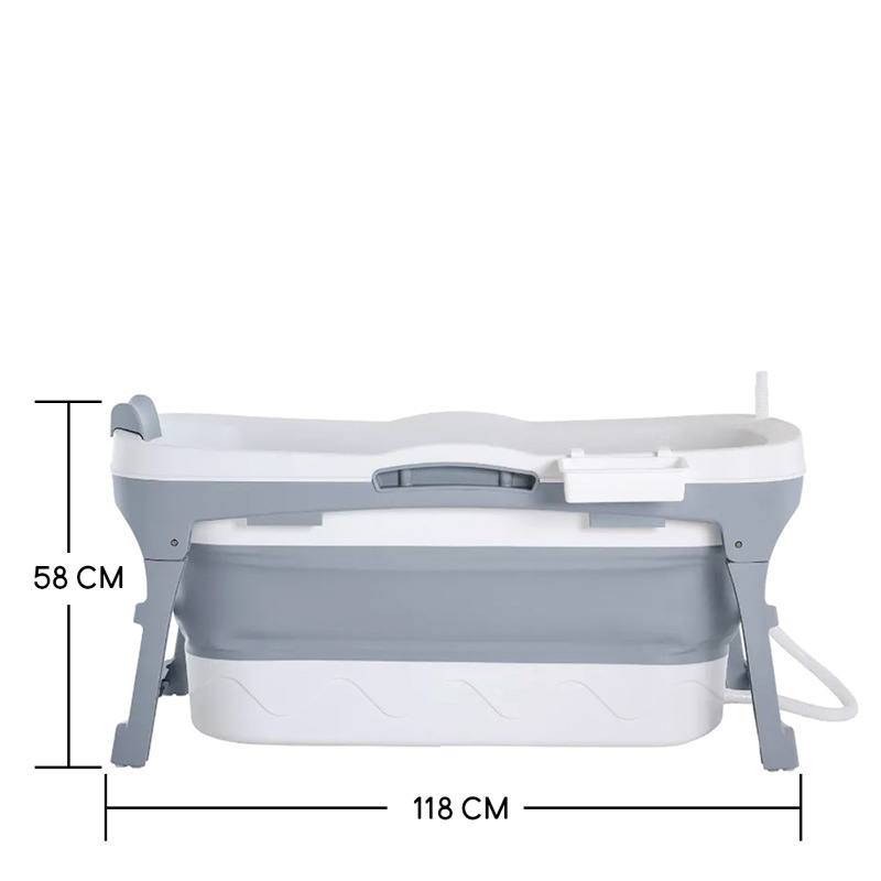 Tina De Baño Bañera Plegable Para Bebés Niños Y Adultos