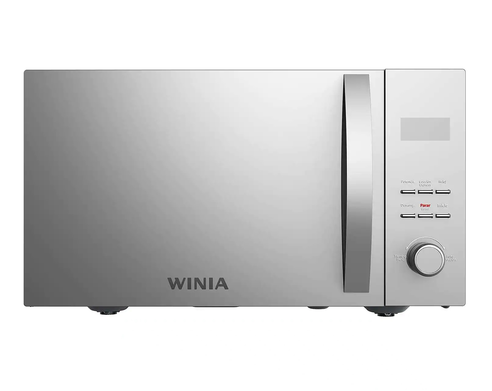 Horno de Microondas Winia .8 Pies KOS-81HS Plateado acabado espejo 800W de potencia 