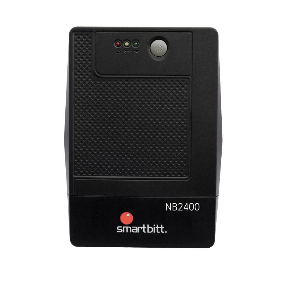 No Break Interactivo Smartbitt SBNB2400 de 2400VA/1200W con 8 contactos