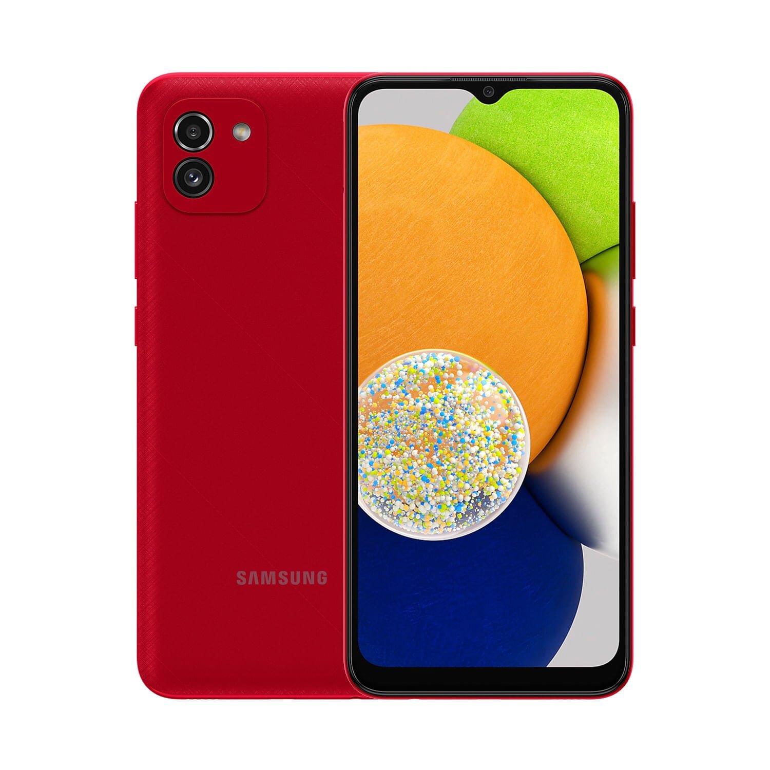 COMBO DE 2 PIEZAS SAMSUNG GALAXY A03 128GB 4GB RAM ROJO