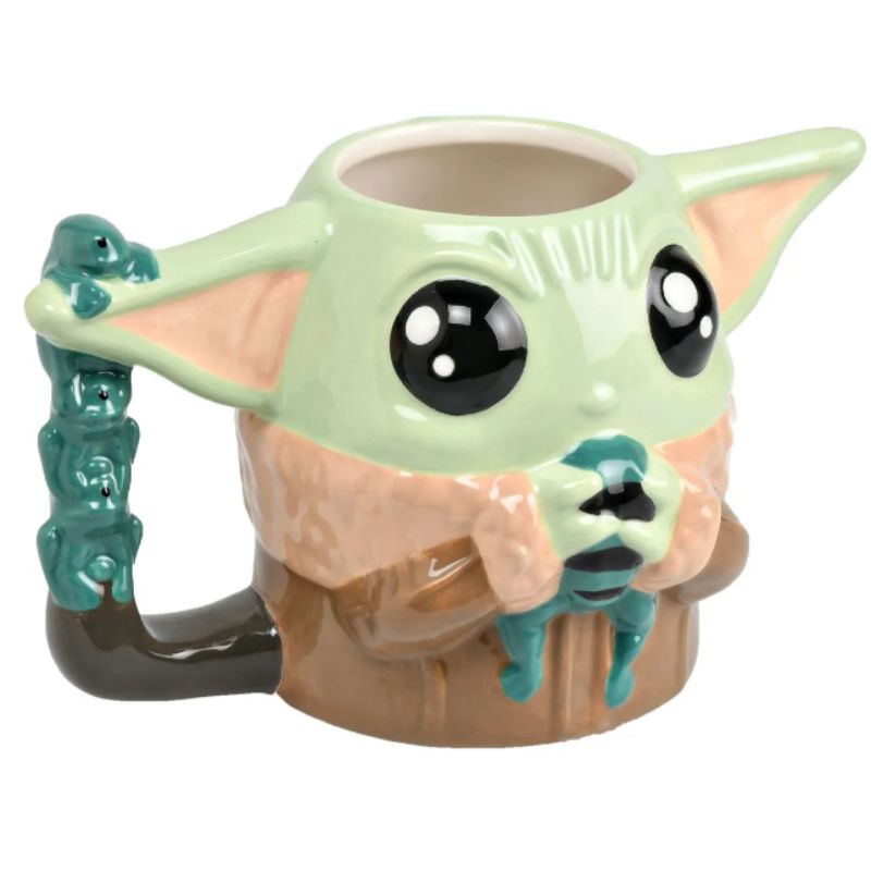 Zak! 1555-3197 Taza Grogu Baby Yoda Child Mandalorian Star Wars 340 ml Cerámica 