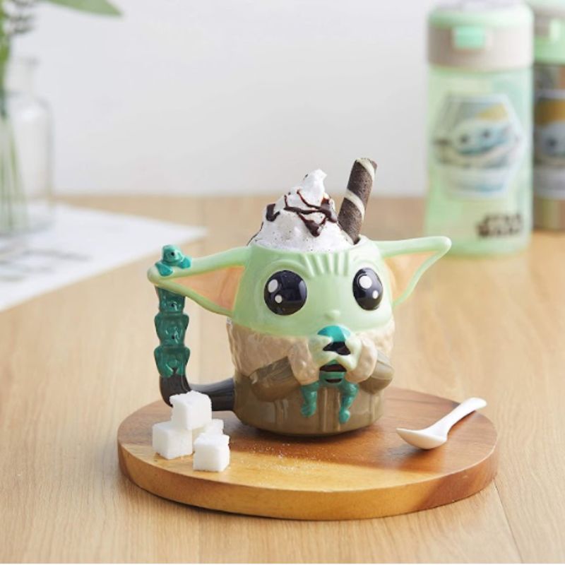 Zak! 1555-3197 Taza Grogu Baby Yoda Child Mandalorian Star Wars 340 ml Cerámica 