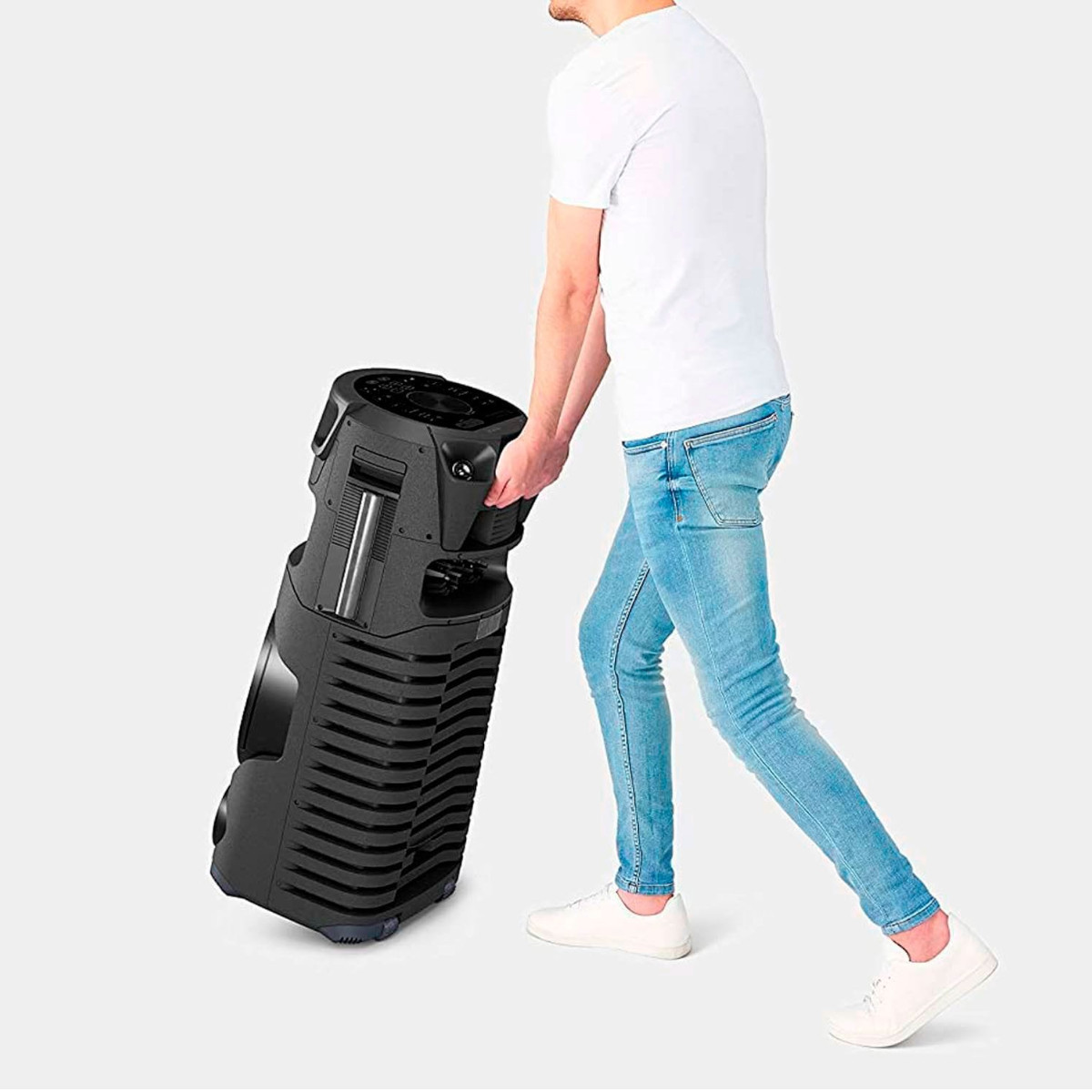 Minicomponente Sony MHC-V73D Bluetooth NFC DVD Alta Potencia