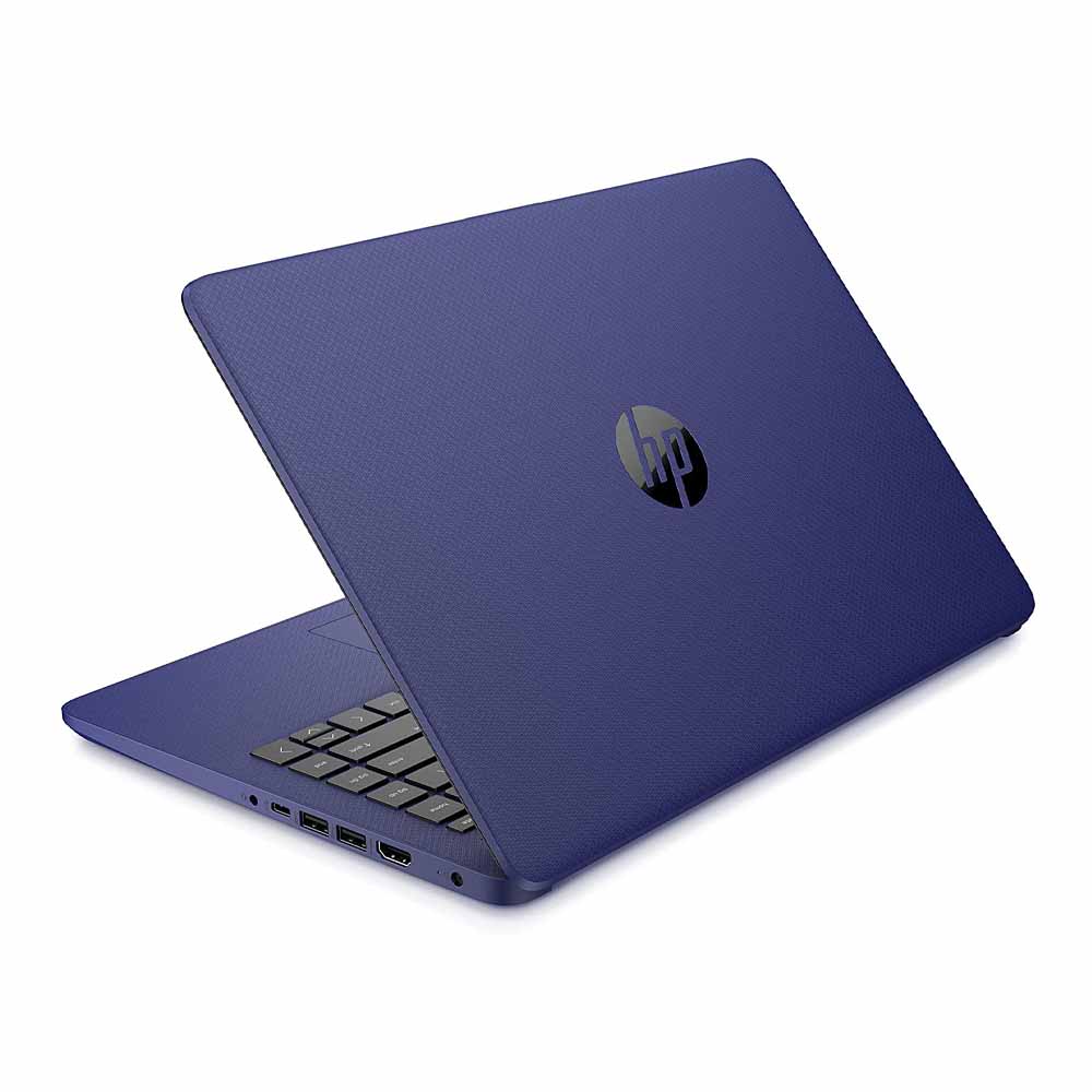 HP Laptop 14-fq0040nr 14 TS AMD 3020e AMD Radeon 4 GB RAM 64 GB Windows 10 Home in S Indigo blue