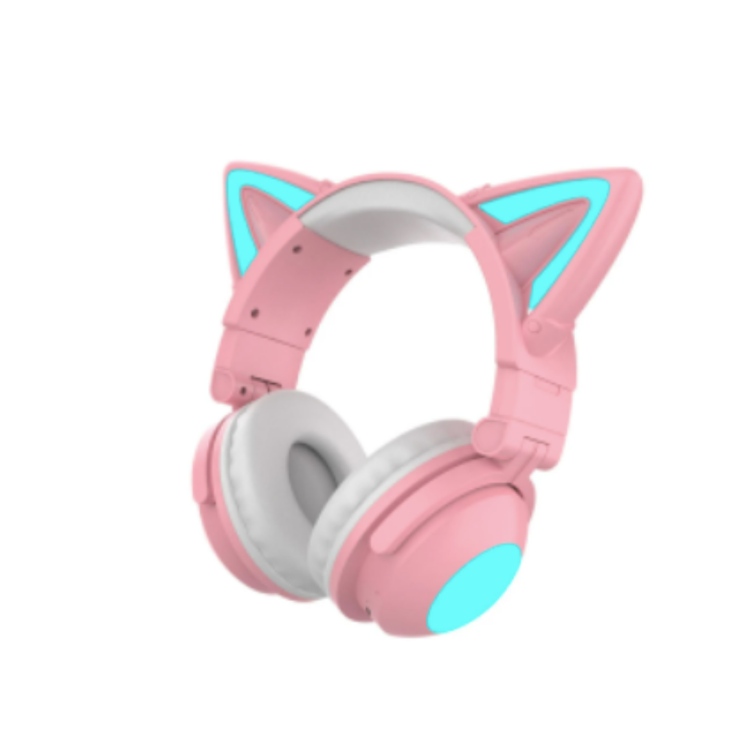 AUDIFONOS DIADEMA BLUETOOTH GATO ZW-068