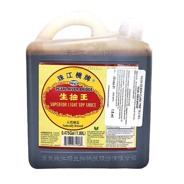 Salsa Soya Clara Galon 1.8 Lt. Pearl River Bridge