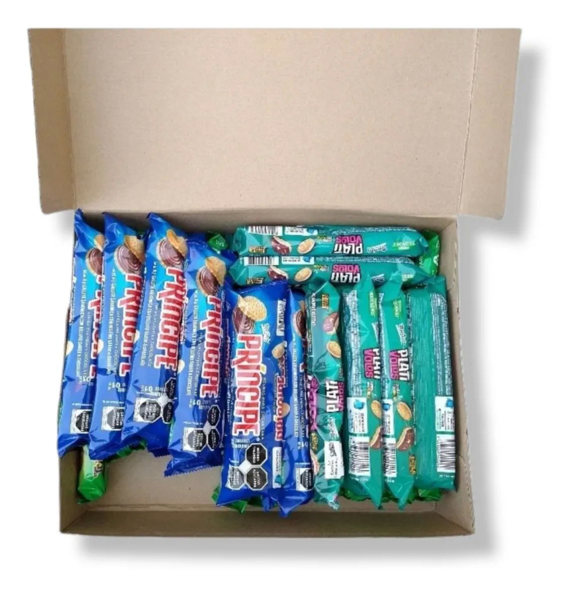 Mix 28 Galletas Marinela Príncipe Plativolos Triki 2.1 Kg